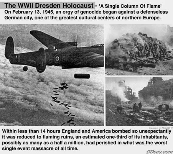 The WWII Dresden Holocaust